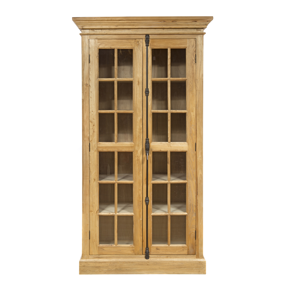 Artekko Βιβλιοθήκη από ξύλο μασίφ (113x45x210)cm Artekko 617-0216-C