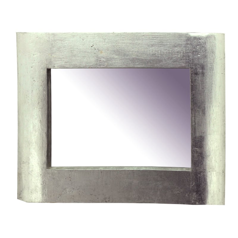 Artekko Qiblen Καθρέπτης Ασημί (59×50)cm Artekko 667-1066 Artekko Qiblen Καθρέπτης Ασημί (59×50)cm Artekko 667-1066
