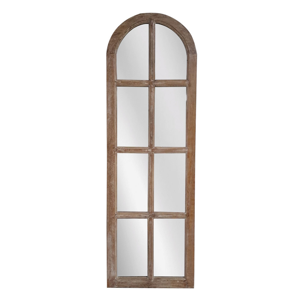 Artekko Mirroki Ξύλινος Καφέ Καθρέπτης Τοίχου (150×49)cm Artekko 667-4006-A Artekko Mirroki Ξύλινος Καφέ Καθρέπτης Τοίχου (150×49)cm Artekko 667-4006-A