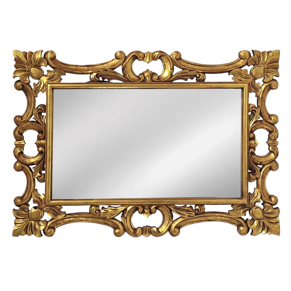 Artekko Mirroki Ξύλινος Χρυσός Σκαλιστός Καθρέπτης Τοίχου (100×70)cm Artekko 667-4033-A Artekko Mirroki Ξύλινος Χρυσός Σκαλιστός Καθρέπτης Τοίχου (100×70)cm Artekko 667-4033-A