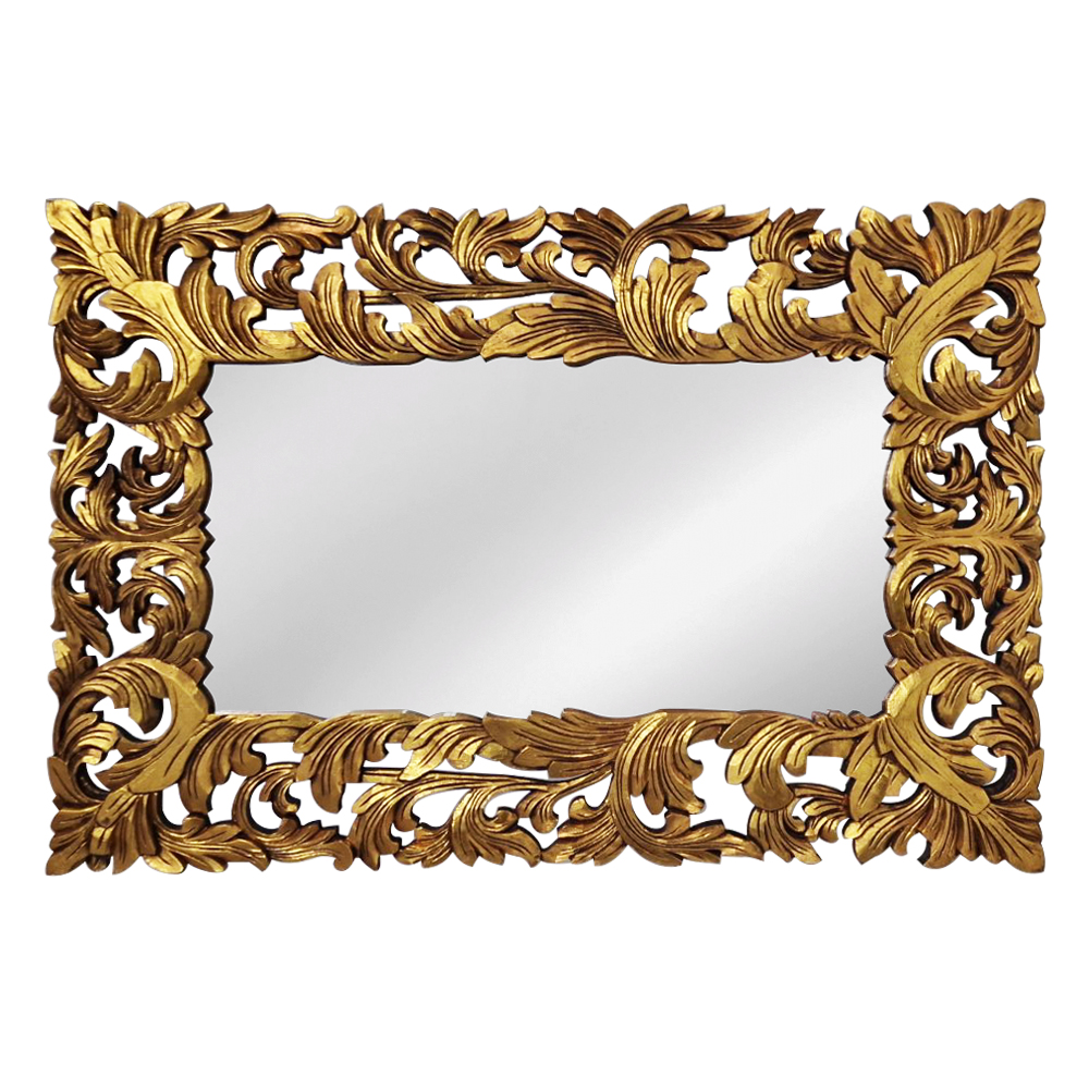 Artekko Mirroki Ξύλινος Χρυσός Σκαλιστός Καθρέπτης Τοίχου (120×90)cm Artekko 667-4039-A Artekko Mirroki Ξύλινος Χρυσός Σκαλιστός Καθρέπτης Τοίχου (120×90)cm Artekko 667-4039-A