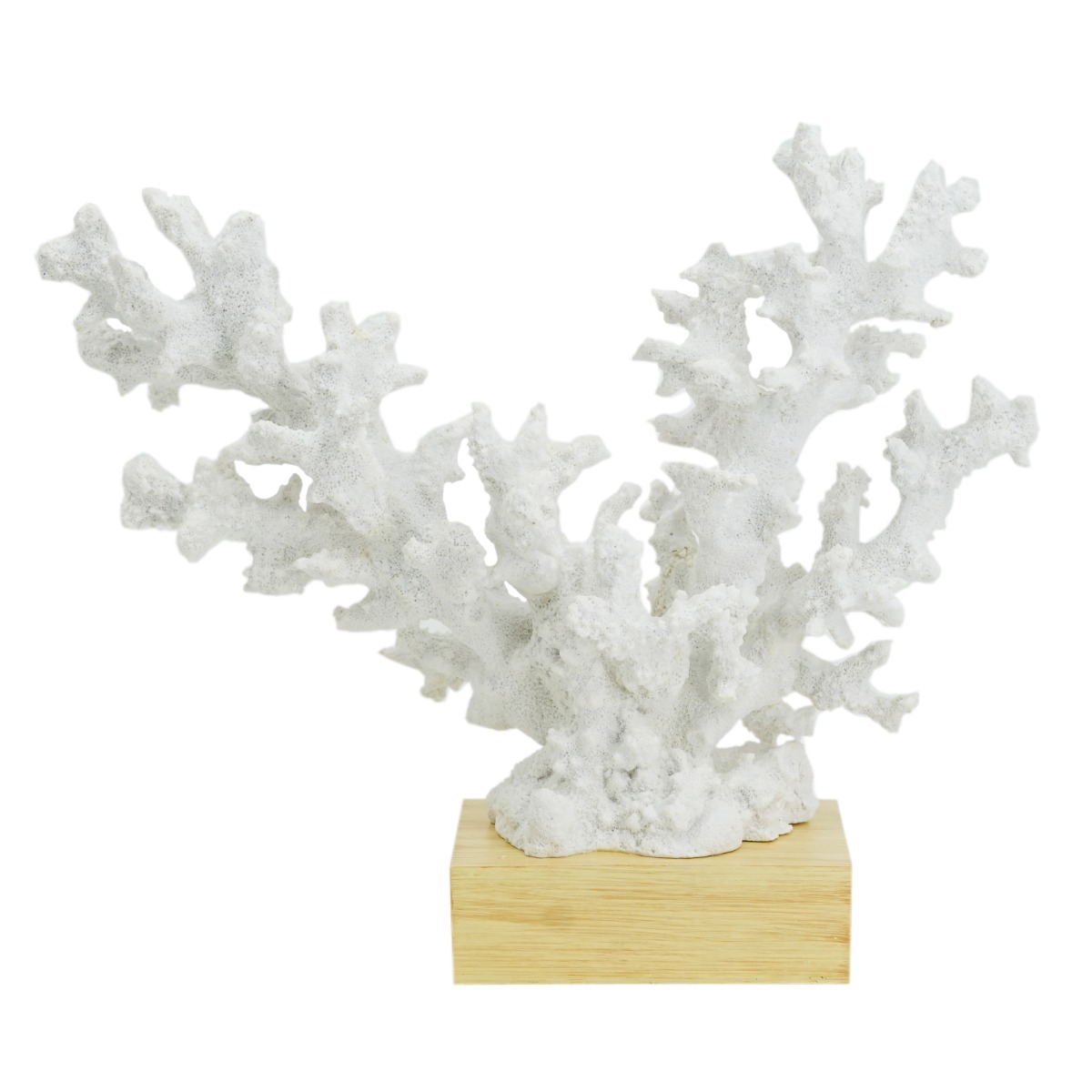 Artekko Coral Διακοσμητικό Κοράλλι σε Βάση Ρητίνη Ξύλο Λευκό (34x13x29)cm Artekko 70533 Artekko Coral Διακοσμητικό Κοράλλι σε Βάση Ρητίνη Ξύλο Λευκό (34x13x29)cm Artekko 70533
