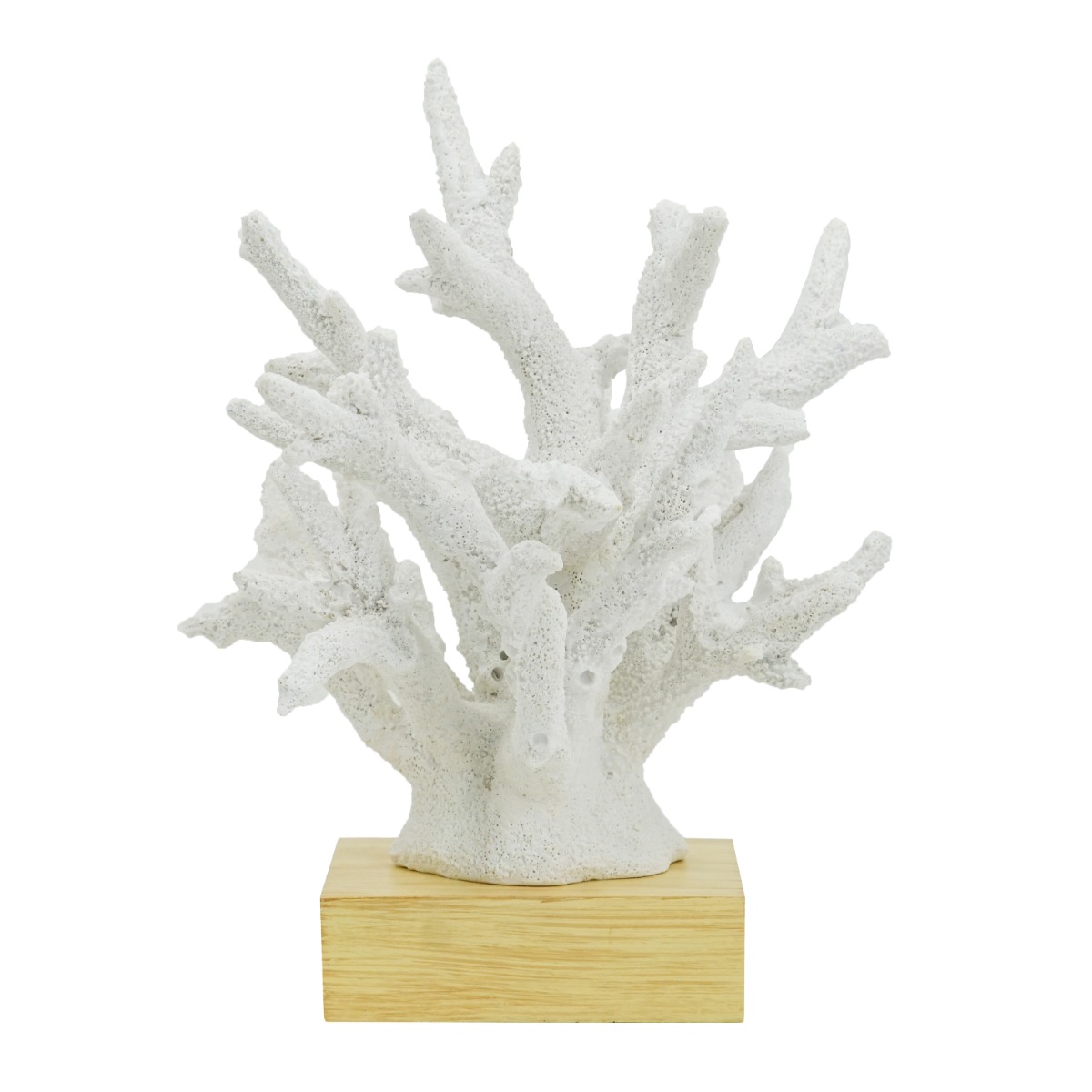 Artekko Coral Διακοσμητικό Κοράλλι σε Βάση Ρητίνη Ξύλο Λευκό (26x23x31)cm Artekko 70534 Artekko Coral Διακοσμητικό Κοράλλι σε Βάση Ρητίνη Ξύλο Λευκό (26x23x31)cm Artekko 70534