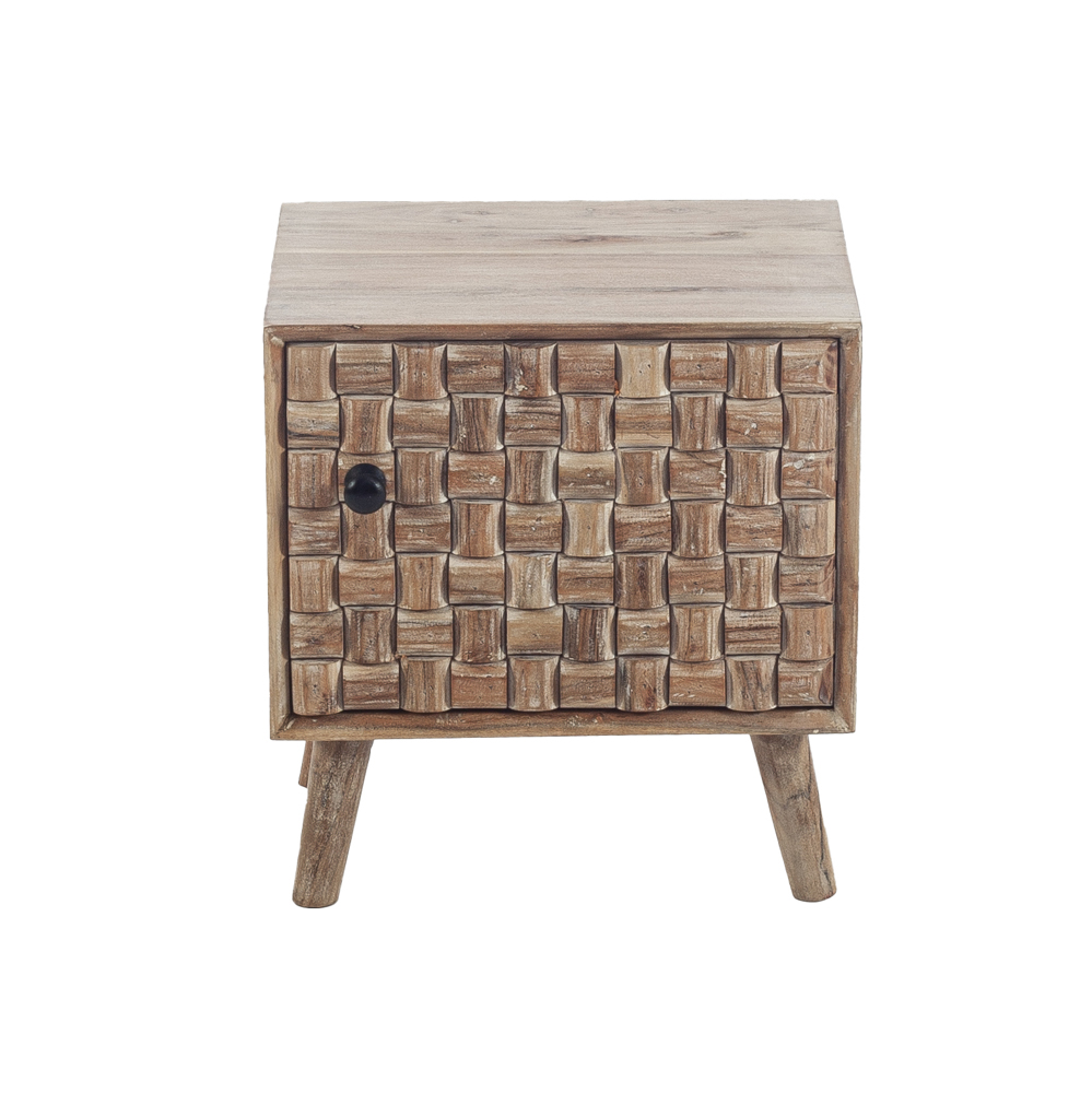 Artekko Brand Κομοδίνο/Ντουλάπι Ξύλινο Λευκή Πατίνα (43x35x47)cm Artekko 720-2108-WHITE Artekko Brand Κομοδίνο/Ντουλάπι Ξύλινο Λευκή Πατίνα (43x35x47)cm Artekko 720-2108-WHITE