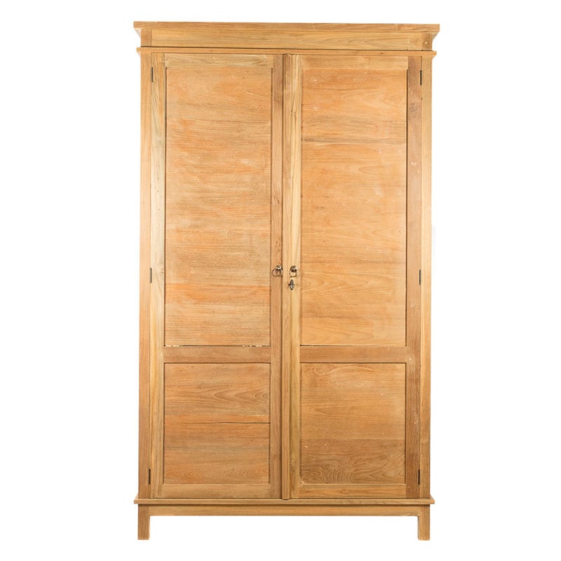 Artekko Wia Ξύλινη Μασίφ Ντουλάπα (125x57x220)cm Artekko 730-2097 Artekko Wia Ξύλινη Μασίφ Ντουλάπα (125x57x220)cm Artekko 730-2097