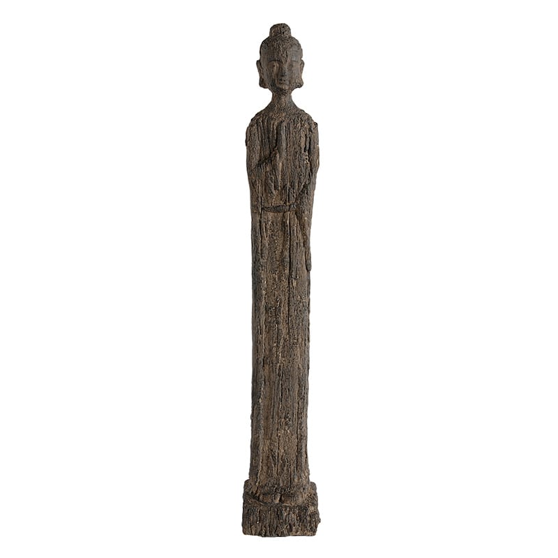 Artekko Buddha Διακοσμητικός Βούδας Ρητίνη Καφέ (12.7×10.2×81.3)cm Artekko 73634 Artekko Buddha Διακοσμητικός Βούδας Ρητίνη Καφέ (12.7×10.2×81.3)cm Artekko 73634