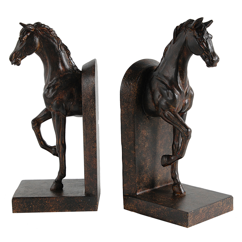 Artekko Bookends Βιβλιοστάτες Άλογα Ρητίνη Καφέ (12.7×10.2×26.7)cm Σετ/2 Artekko 73642-DS Artekko Bookends Βιβλιοστάτες Άλογα Ρητίνη Καφέ (12.7×10.2×26.7)cm Σετ/2 Artekko 73642-DS