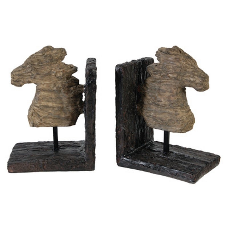 Artekko Βιβλιοστάτες διακοσμητικοί “Horse head” Σετ/2 Artekko 74759 Artekko Βιβλιοστάτες διακοσμητικοί “Horse head” Σετ/2 Artekko 74759