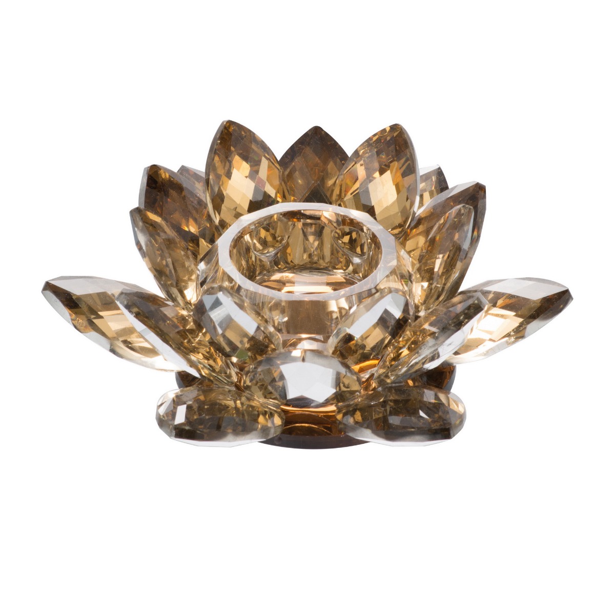 Artekko Lotus Διακοσμητικό Κηροπήγιο για Ρεσώ Γυάλινο Μελί (20x20x8.5)cm Artekko 76697 Artekko Lotus Διακοσμητικό Κηροπήγιο για Ρεσώ Γυάλινο Μελί (20x20x8.5)cm Artekko 76697