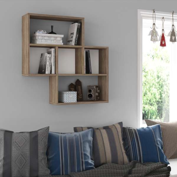 Artekko Etooft Ξύλινο Ράφι Τοίχου (85x57x85)cm Artekko 783-0062 Artekko Etooft Ξύλινο Ράφι Τοίχου (85x57x85)cm Artekko 783-0062