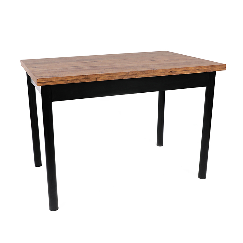 Artekko Polo Atlantic Τραπέζι Επεκτεινόμενο MDF Καφέ με Μαύρα Μεταλλικά Πόδια (110+30+30x70x77)cm Artekko 783-0076 Artekko Polo Atlantic Τραπέζι Επεκτεινόμενο MDF Καφέ με Μαύρα Μεταλλικά Πόδια (110+30+30x70x77)cm Artekko 783-0076