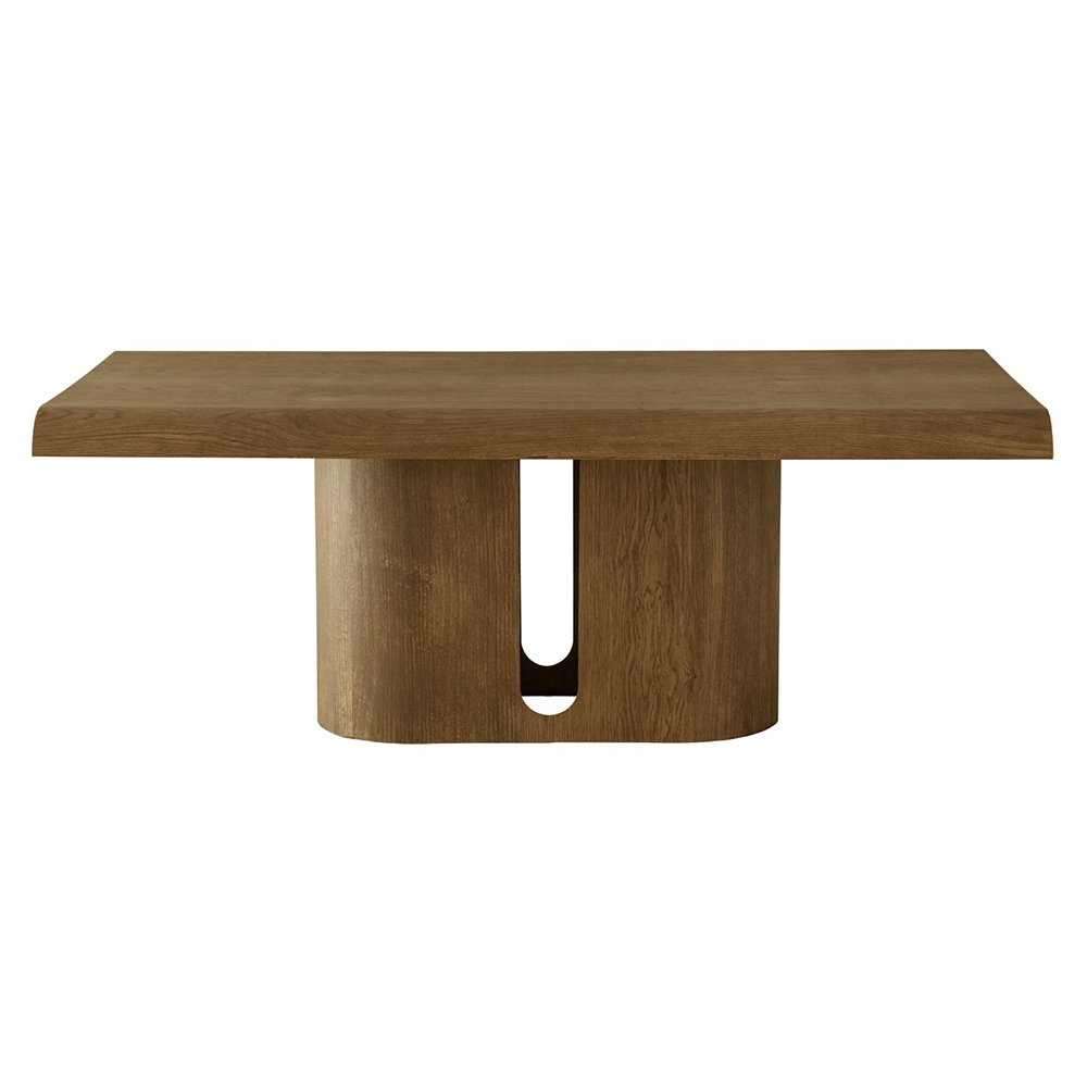 Artekko Asos Καφέ Τραπεζαρία MDF (200x110x77)cm Artekko 783-6501 Artekko Asos Καφέ Τραπεζαρία MDF (200x110x77)cm Artekko 783-6501