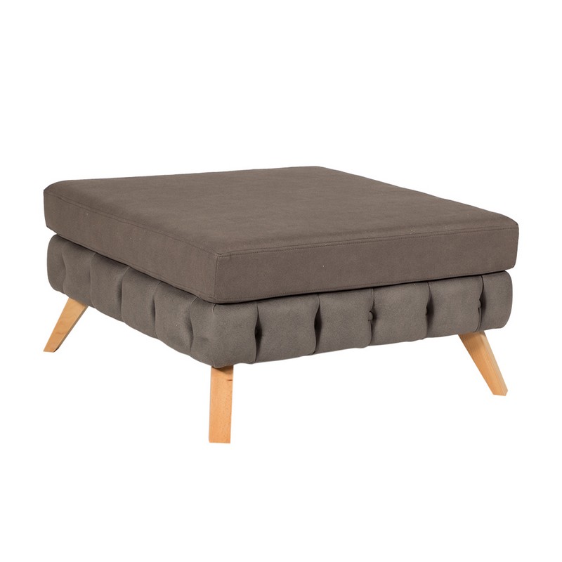 Artekko Σκαμπώ NIL 90x90x47 ύφασμα VENA 06 και ξύλινα πόδια Artekko 783-7162 Artekko Σκαμπώ NIL 90x90x47 ύφασμα VENA 06 και ξύλινα πόδια Artekko 783-7162