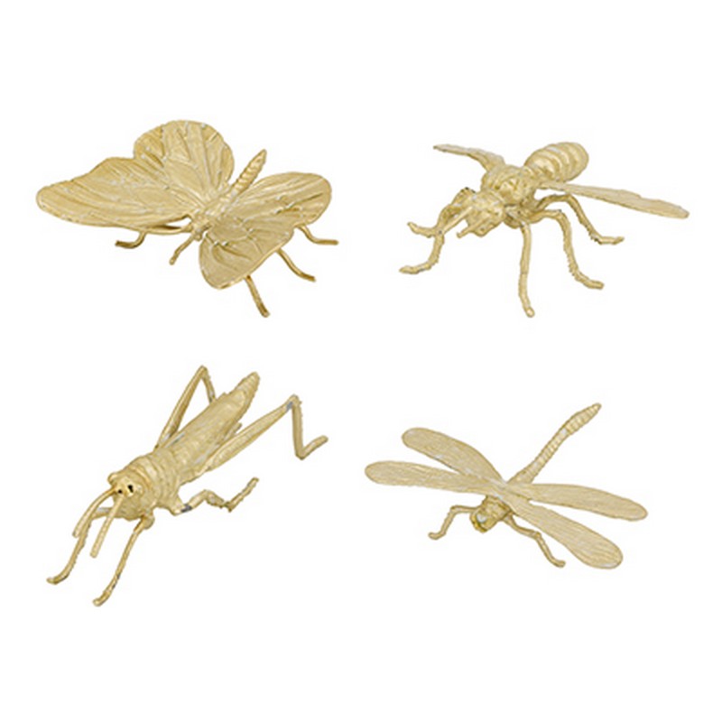 Artekko Insects Διακοσμητικά Χρυσά Έντομα από Κράμα (8.9×10.9×5.1)cm Σετ/4 Artekko 82205-DS Artekko Insects Διακοσμητικά Χρυσά Έντομα από Κράμα (8.9×10.9×5.1)cm Σετ/4 Artekko 82205-DS