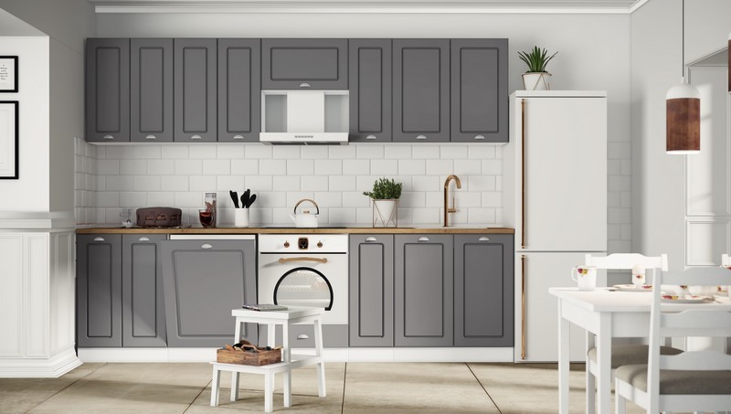 Artekko Druy Κουζίνα Γκρί (290x100x223)cm Artekko 850-0001 Artekko Druy Κουζίνα Γκρί (290x100x223)cm Artekko 850-0001