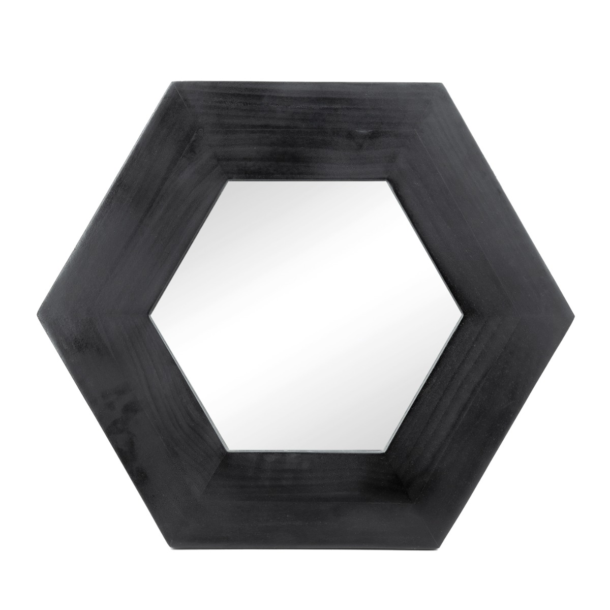 Artekko Mirror Καθρέφτης Τοίχου από Ξύλο Teak MDF Μαυρό (47x47x1.9)cm Artekko 85824-BLAC Artekko Mirror Καθρέφτης Τοίχου από Ξύλο Teak MDF Μαυρό (47x47x1.9)cm Artekko 85824-BLAC