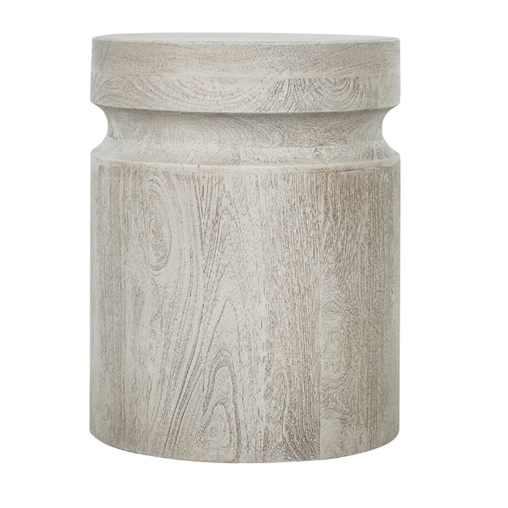 Artekko Woody Βοηθητικό Τραπέζι από Ξύλο Mango Μπεζ (36x36x46)cm Artekko 86252 Artekko Woody Βοηθητικό Τραπέζι από Ξύλο Mango Μπεζ (36x36x46)cm Artekko 86252