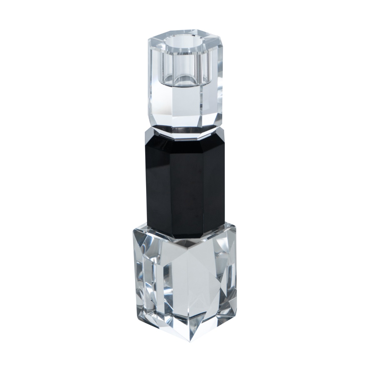 Artekko Taper Κηροπήγιο Γυαλί Διάφανο Μαύρο (5.5×5.5×20)cm Artekko 86396 Artekko Taper Κηροπήγιο Γυαλί Διάφανο Μαύρο (5.5×5.5×20)cm Artekko 86396