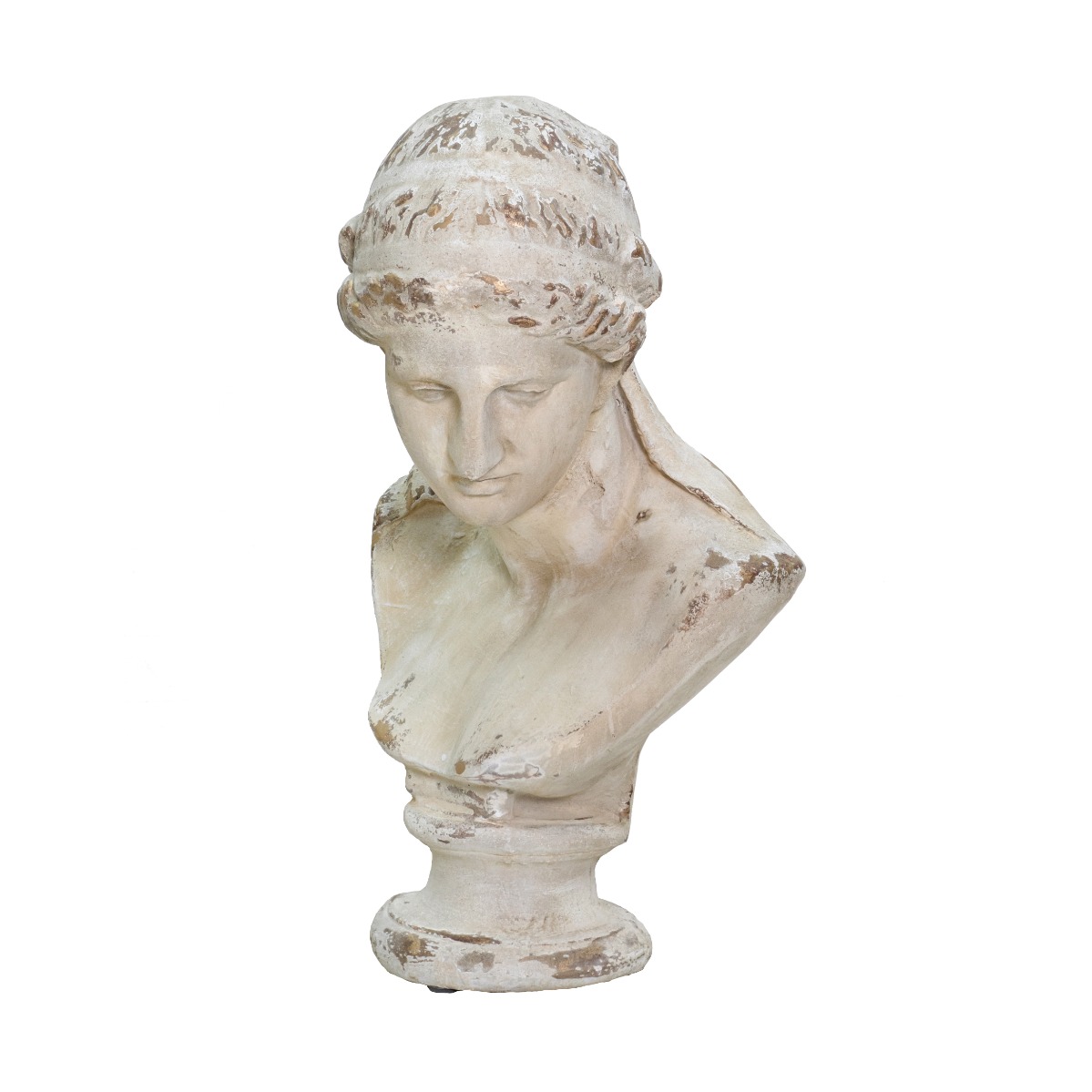 Artekko Statue Διακοσμητική Προτομή από Μαγνήσιο Λευκή Πατίνα (43x34x66)cm Artekko B4411 Artekko Statue Διακοσμητική Προτομή από Μαγνήσιο Λευκή Πατίνα (43x34x66)cm Artekko B4411