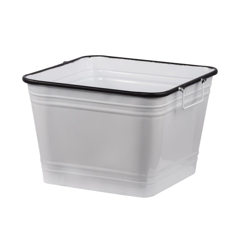 Artekko Srag Κασπώ Μεταλλικό με Χερούλια (36x36x25)cm Artekko D44187 Artekko Srag Κασπώ Μεταλλικό με Χερούλια (36x36x25)cm Artekko D44187