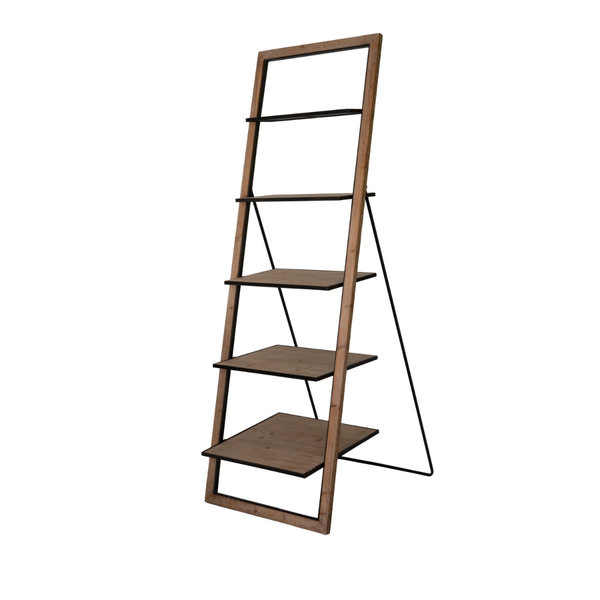 Artekko Shelf Βιβλιοθήκη Ραφιέρα Ξύλο Ελάτης Μέταλλο (63x67x184)cm Artekko SA80177-DS Artekko Shelf Βιβλιοθήκη Ραφιέρα Ξύλο Ελάτης Μέταλλο (63x67x184)cm Artekko SA80177-DS