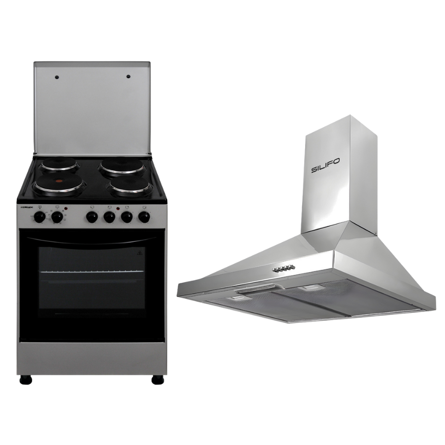 SILIFO ΣΕΤ ΚΟΥΖΙΝΑ ΗΛΕΚΤΡΙΚΗ SF6160CFEX + ΑΠΟΡΡΟΦΗΤΗΡΑΣ ΚΑΜΙΝΑΔΑ SF6619 INOX 60CM SILIFO 999-002-89265 SILIFO ΣΕΤ ΚΟΥΖΙΝΑ ΗΛΕΚΤΡΙΚΗ SF6160CFEX + ΑΠΟΡΡΟΦΗΤΗΡΑΣ ΚΑΜΙΝΑΔΑ SF6619 INOX 60CM SILIFO 999-002-89265