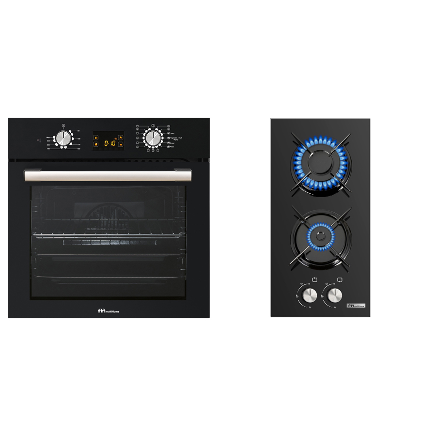 MULTIHOME ΣΕΤ ΦΟΥΡΝΟΣ MH-6060 BLACK GLASS + ΕΣΤΙΑ DOMINO ΑΕΡΊΟΥ MH-6141 MULTIHOME 999-002-76060 MULTIHOME ΣΕΤ ΦΟΥΡΝΟΣ MH-6060 BLACK GLASS + ΕΣΤΙΑ DOMINO ΑΕΡΊΟΥ MH-6141 MULTIHOME 999-002-76060