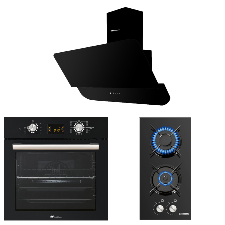 MULTIHOME ΣΕΤ ΦΟΥΡΝΟΣ MH-6060 BLACK GLASS + ΕΣΤΙΑ DOMINO ΑΕΡΊΟΥ MH-6141 + ΑΠΟΡΡΟΦΗΤΗΡΑΣ ΚΑΜΙΝΑΔΑ MH-6601 BLACK 90CM MULTIHOME 999-002-76066 MULTIHOME ΣΕΤ ΦΟΥΡΝΟΣ MH-6060 BLACK GLASS + ΕΣΤΙΑ DOMINO ΑΕΡΊΟΥ MH-6141 + ΑΠΟΡΡΟΦΗΤΗΡΑΣ ΚΑΜΙΝΑΔΑ MH-6601 BLACK 90CM MULTIHOME 999-002-76066
