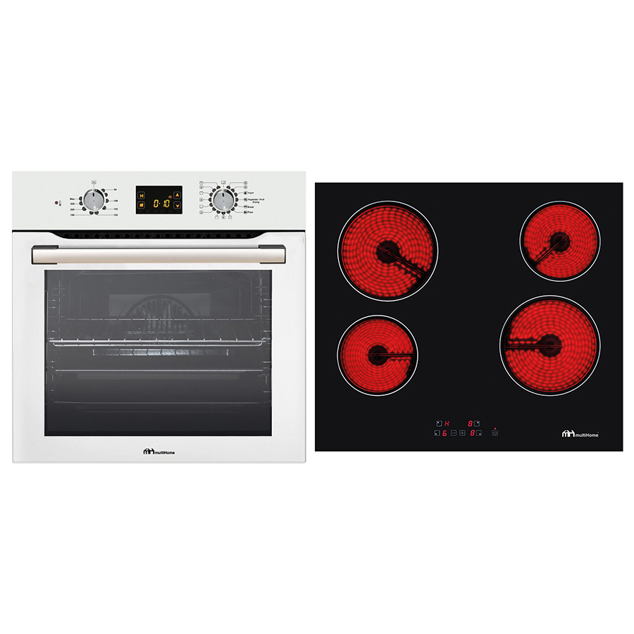 MULTIHOME ΣΕΤ ΦΟΥΡΝΟΣ MH-6061 WHITE GLASS + ΕΣΤΙΑ ΚΕΡΑΜΙΚΗ MH-6135 MULTIHOME 999-002-80893 MULTIHOME ΣΕΤ ΦΟΥΡΝΟΣ MH-6061 WHITE GLASS + ΕΣΤΙΑ ΚΕΡΑΜΙΚΗ MH-6135 MULTIHOME 999-002-80893