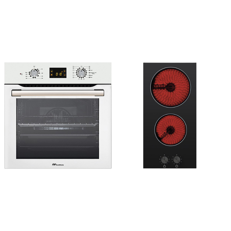 MULTIHOME ΣΕΤ ΦΟΥΡΝΟΣ MH-6061 WHITE GLASS + ΕΣΤΙΑ DOMINO ΚΕΡΑΜΙΚΗ MH-6139 MULTIHOME 999-002-82161 MULTIHOME ΣΕΤ ΦΟΥΡΝΟΣ MH-6061 WHITE GLASS + ΕΣΤΙΑ DOMINO ΚΕΡΑΜΙΚΗ MH-6139 MULTIHOME 999-002-82161