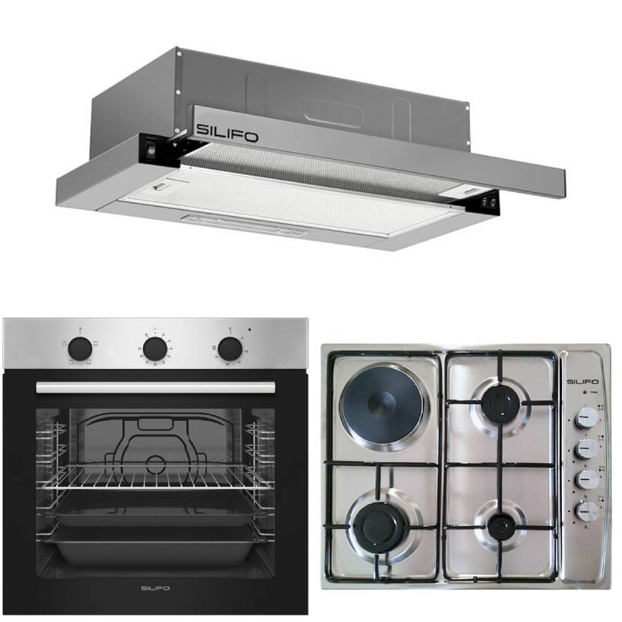 SILIFO ΣΕΤ ΦΟΥΡΝΟΣ ΗΛΕΚΤΡΙΚΟΣ SF6850BOI INOX 83LT + ΕΣΤΙΑ ΜΙΚΤΗ SF6100 INOX (3 ΥΓΡΑΕΡΙΟΥ + 1 ΗΛΕΚΤΡΙΚΟ) + ΑΠΟΡΡΟΦΗΤΗΡΑΣ ΣΥΡΟΜΕΝΟΣ SILIFO SF6663 INOX (4 ΕΤΗ ΕΓΓΥΗΣΗ ΕΛΛΗΝΙΚΗΣ ΑΝΤΙΠΡΟΣΩΠΕΙΑΣ) SILIFO 999-002-92081 SILIFO ΣΕΤ ΦΟΥΡΝΟΣ ΗΛΕΚΤΡΙΚΟΣ SF6850BOI INOX 83LT + ΕΣΤΙΑ ΜΙΚΤΗ SF6100 INOX (3 ΥΓΡΑΕΡΙΟΥ + 1 ΗΛΕΚΤΡΙΚΟ) + ΑΠΟΡΡΟΦΗΤΗΡΑΣ ΣΥΡΟΜΕΝΟΣ SILIFO SF6663 INOX (4 ΕΤΗ ΕΓΓΥΗΣΗ ΕΛΛΗΝΙΚΗΣ ΑΝΤΙΠΡΟΣΩΠΕΙΑΣ) SILIFO 999-002-92081