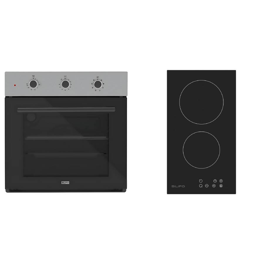 SILIFO ΣΕΤ ΦΟΥΡΝΟΣ SF6008 INOX + ΕΣΤΙΑ DOMINO ΚΕΡΑΜΙΚΗ SF6801HDV2 SILIFO 999-002-92241 SILIFO ΣΕΤ ΦΟΥΡΝΟΣ SF6008 INOX + ΕΣΤΙΑ DOMINO ΚΕΡΑΜΙΚΗ SF6801HDV2 SILIFO 999-002-92241