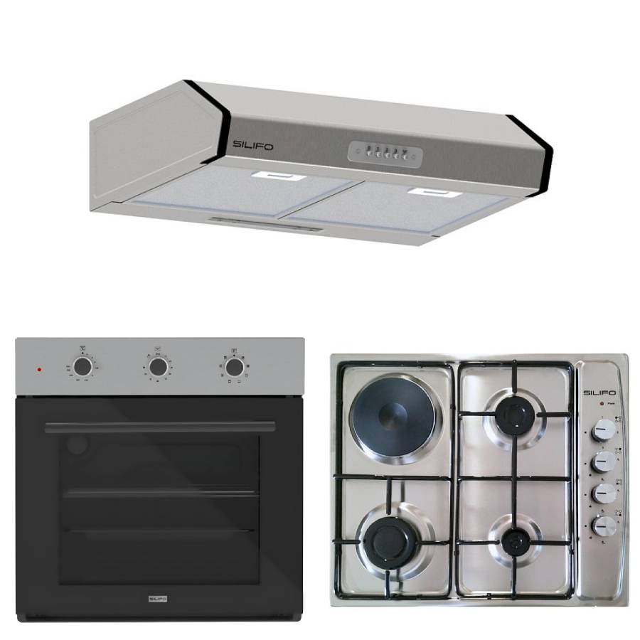 SILIFO ΣΕΤ ΦΟΥΡΝΟΣ SF6008 INOX + ΕΣΤΙΑ ΜΙΚΤΗ SF6100 INOX (3 ΥΓΡΑΕΡΙΟΥ + 1 ΗΛΕΚΤΡΙΚΟ) (4 ΕΤΗ ΕΓΓΥΗΣΗ ΕΛΛΗΝΙΚΗΣ ΑΝΤΙΠΡΟΣΩΠΕΙΑΣ) + ΑΠΟΡΡΟΦΗΤΗΡΑΣ ΕΛΕΥΘΕΡΟΣ SF6683 INOX 2 ΜΟΤΕΡ 60CM (4 ΕΤΗ ΕΓΓΥΗΣΗ ΕΛΛΗΝΙΚΗΣ ΑΝΤΙΠΡΟΣΩΠΕΙΑΣ) SILIFO 999-002-92277 SILIFO ΣΕΤ ΦΟΥΡΝΟΣ SF6008 INOX + ΕΣΤΙΑ ΜΙΚΤΗ SF6100 INOX (3 ΥΓΡΑΕΡΙΟΥ + 1 ΗΛΕΚΤΡΙΚΟ) (4 ΕΤΗ ΕΓΓΥΗΣΗ ΕΛΛΗΝΙΚΗΣ ΑΝΤΙΠΡΟΣΩΠΕΙΑΣ) + ΑΠΟΡΡΟΦΗΤΗΡΑΣ ΕΛΕΥΘΕΡΟΣ SF6683 INOX 2 ΜΟΤΕΡ 60CM (4 ΕΤΗ ΕΓΓΥΗΣΗ ΕΛΛΗΝΙΚΗΣ ΑΝΤΙΠΡΟΣΩΠΕΙΑΣ) SILIFO 999-002-92277