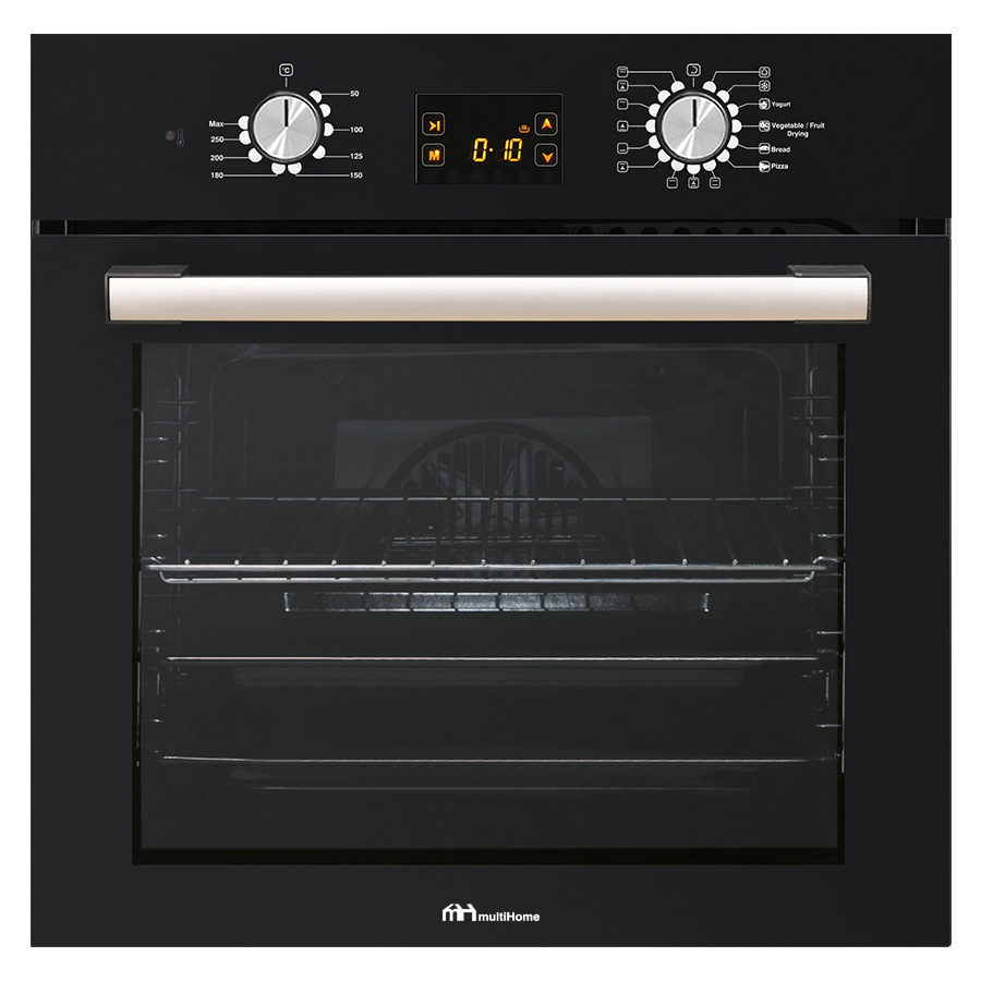 MULTIHOME ΕΝΤΟΙΧΙΖΟΜΕΝΟΣ ΦΟΥΡΝΟΣ ΗΛΕΚΤΡΙΚΟΣ MULTIHOME MH-6060 BLACK GLASS 930-002-6060 MULTIHOME ΕΝΤΟΙΧΙΖΟΜΕΝΟΣ ΦΟΥΡΝΟΣ ΗΛΕΚΤΡΙΚΟΣ MULTIHOME MH-6060 BLACK GLASS 930-002-6060