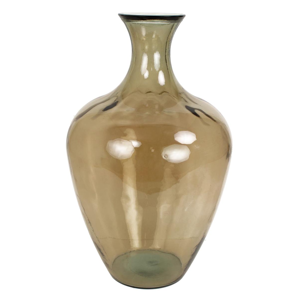Βάζο ArteLibre Καφέ Ανακυκλωμένο Γυαλί 40x40x65cm Arte-05151588 Βάζο ArteLibre Καφέ Ανακυκλωμένο Γυαλί 40x40x65cm Arte-05151588