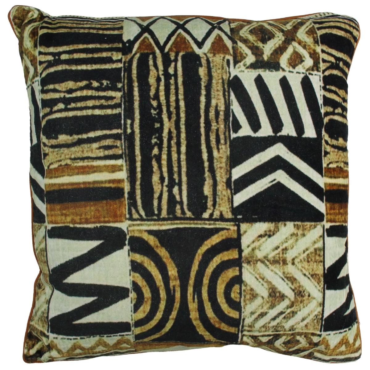 Μαξιλάρι ArteLibre Tribal Καφέ Βελούδο 45x45cm Arte-05152775 Μαξιλάρι ArteLibre Tribal Καφέ Βελούδο 45x45cm Arte-05152775