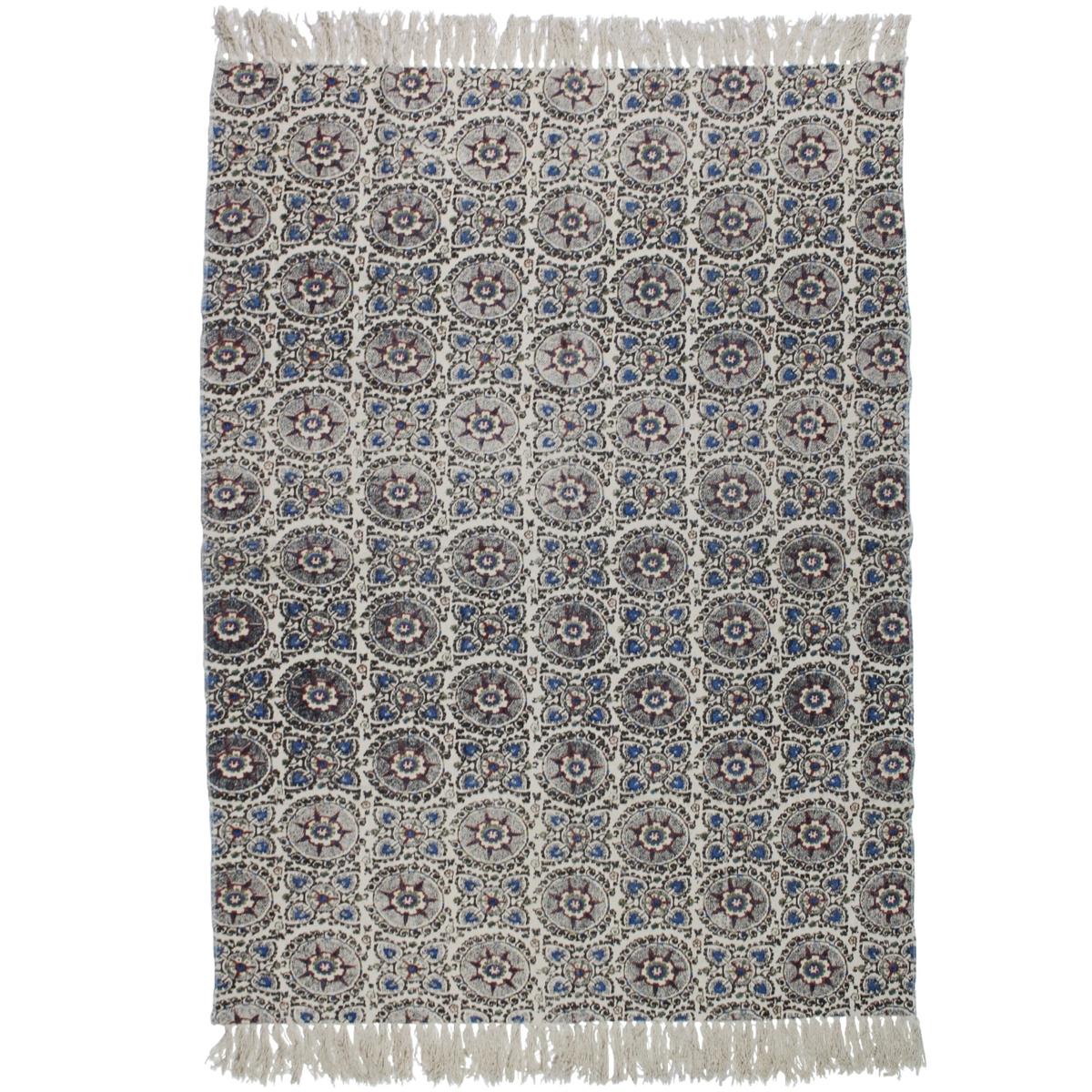 Χαλί ArteLibre Μπλε Βαμβακερό 120x180cm Arte-05152897 Χαλί ArteLibre Μπλε Βαμβακερό 120x180cm Arte-05152897