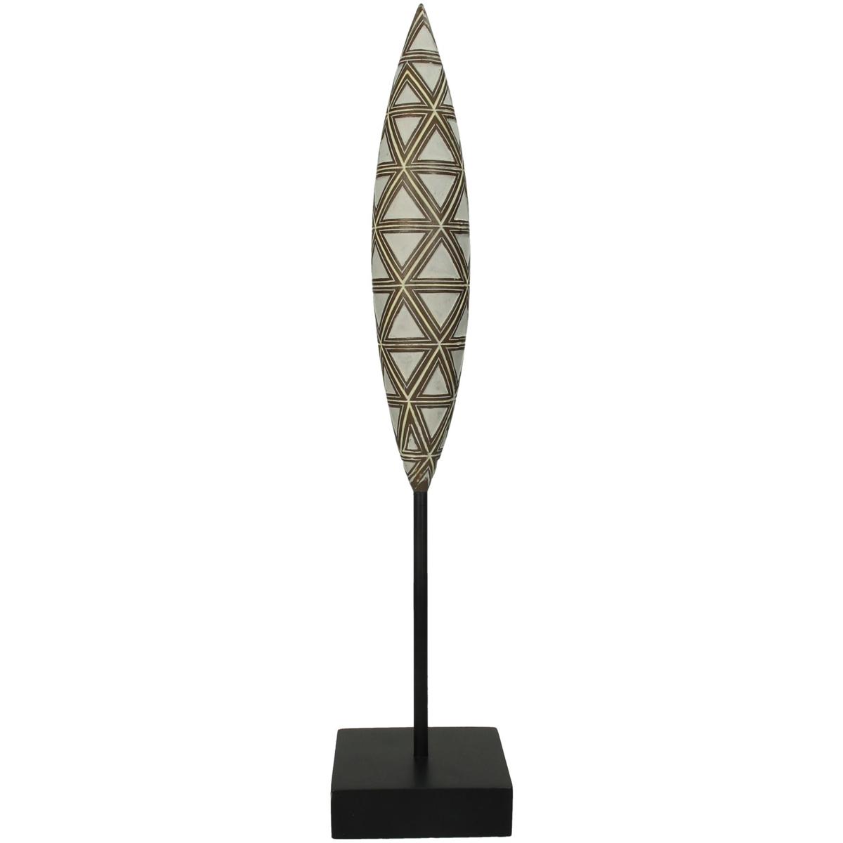 Διακοσμητικό ArteLibre Tribal Καφέ Polyresin 10X10X45cm Arte-05152990 Διακοσμητικό ArteLibre Tribal Καφέ Polyresin 10X10X45cm Arte-05152990