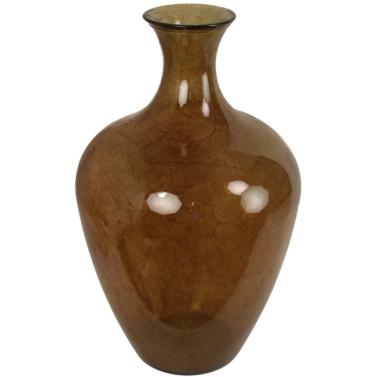 Βάζο ArteLibre Καφέ Ανακυκλωμένο Γυαλί 40x40x65cm Arte-05153165 Βάζο ArteLibre Καφέ Ανακυκλωμένο Γυαλί 40x40x65cm Arte-05153165