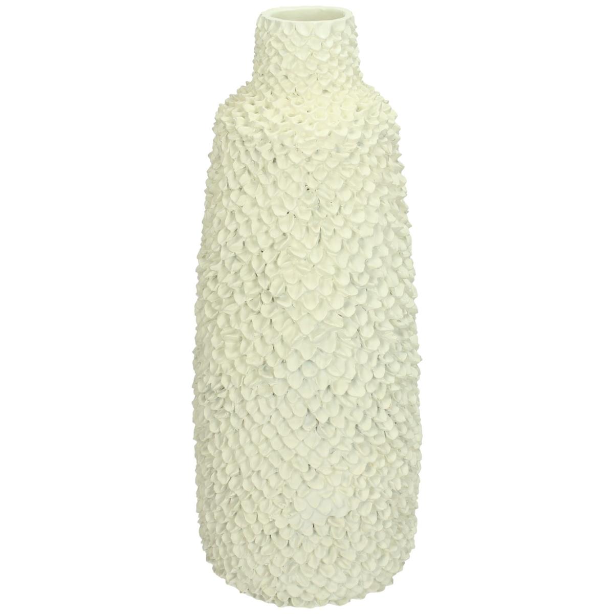 Βάζο ArteLibre Ιβουάρ Polyresin 12.7×12.7×30.7cm Arte-05153175 Βάζο ArteLibre Ιβουάρ Polyresin 12.7×12.7×30.7cm Arte-05153175