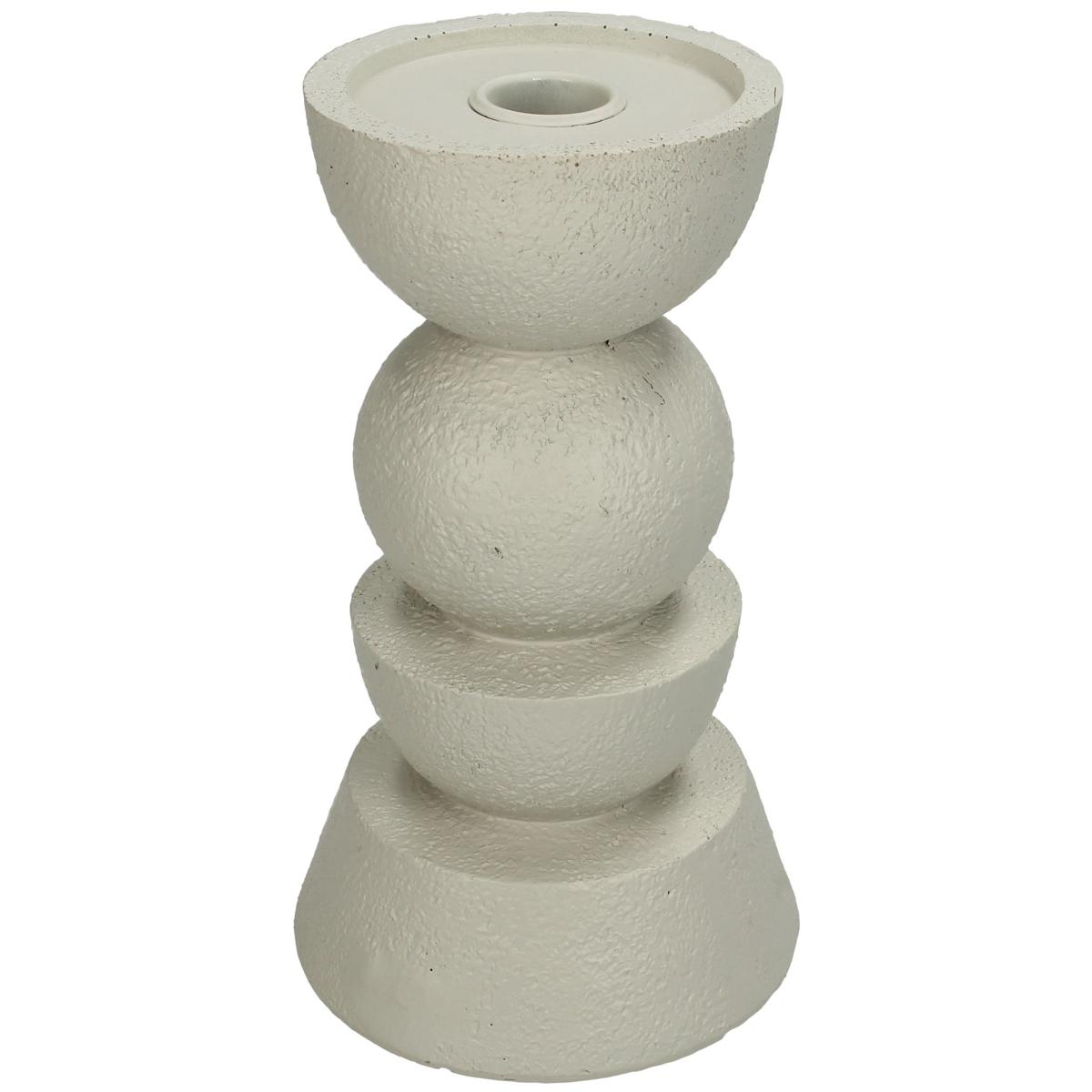 Κηροπήγιο ArteLibre Στολίδι Ιβουάρ Polyresin 11x11x19cm Arte-05153254 Κηροπήγιο ArteLibre Στολίδι Ιβουάρ Polyresin 11x11x19cm Arte-05153254