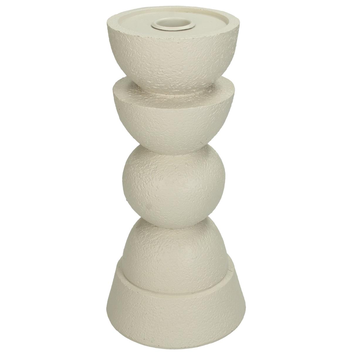Κηροπήγιο ArteLibre Στολίδι Ιβουάρ Polyresin 11x11x23cm Arte-05153255 Κηροπήγιο ArteLibre Στολίδι Ιβουάρ Polyresin 11x11x23cm Arte-05153255