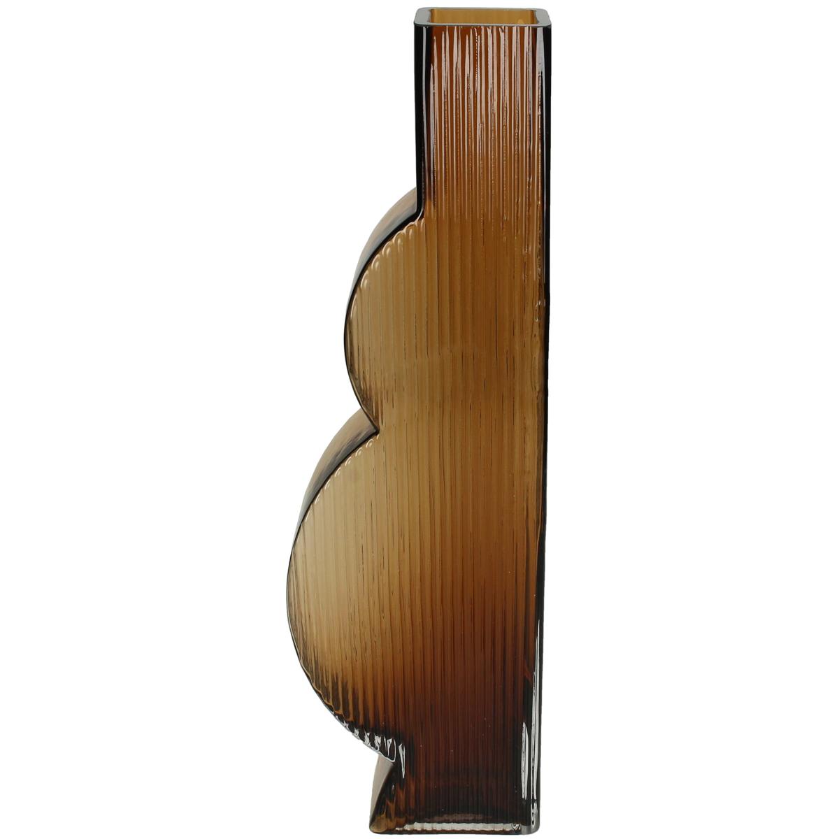 Βάζο ArteLibre Φυσικό Γυαλί 10x5x34.5cm Arte-05153351 Βάζο ArteLibre Φυσικό Γυαλί 10x5x34.5cm Arte-05153351