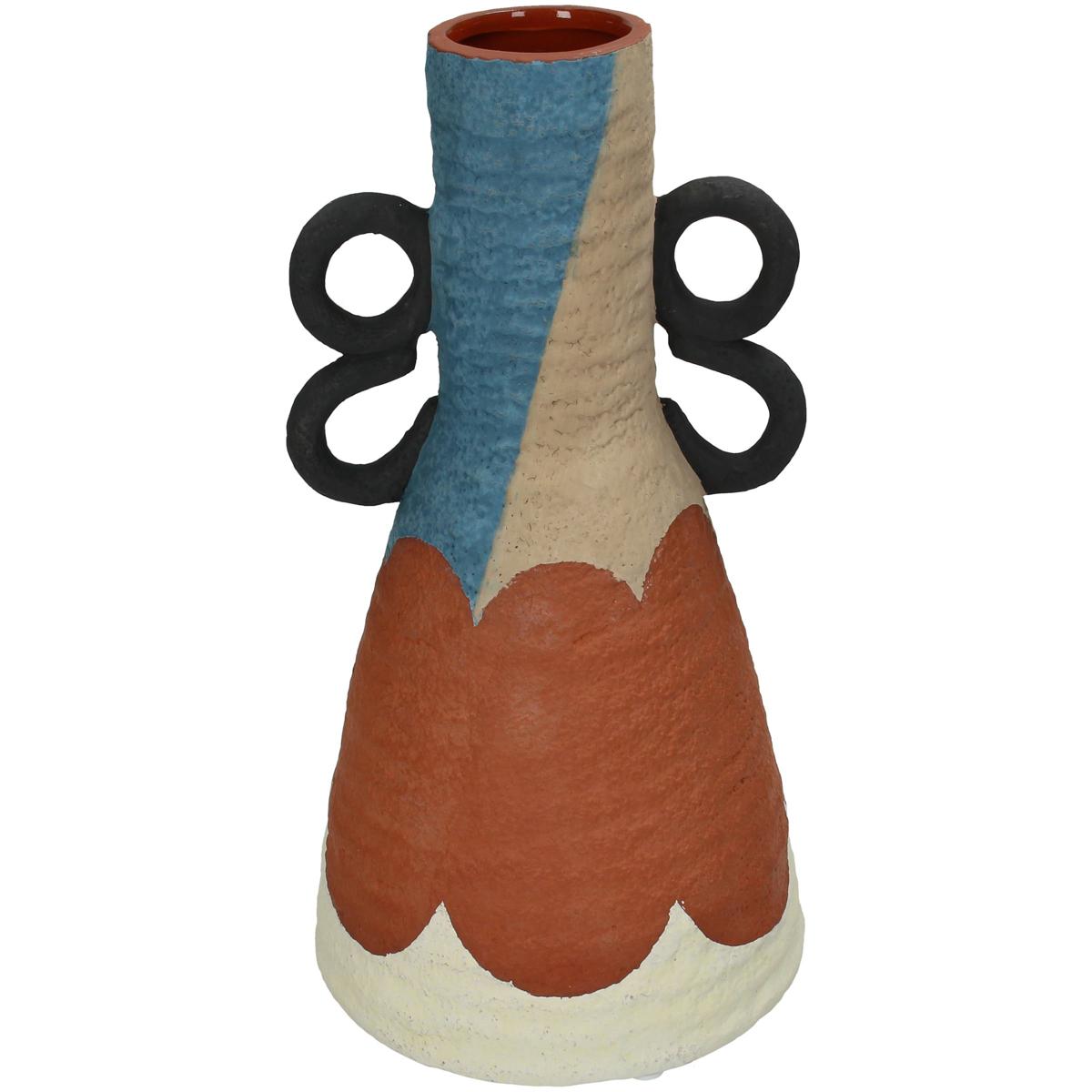 Βάζο ArteLibre Πολύχρωμο Τερακότα 13.2×13.2×25.5cm Arte-05153455 Βάζο ArteLibre Πολύχρωμο Τερακότα 13.2×13.2×25.5cm Arte-05153455