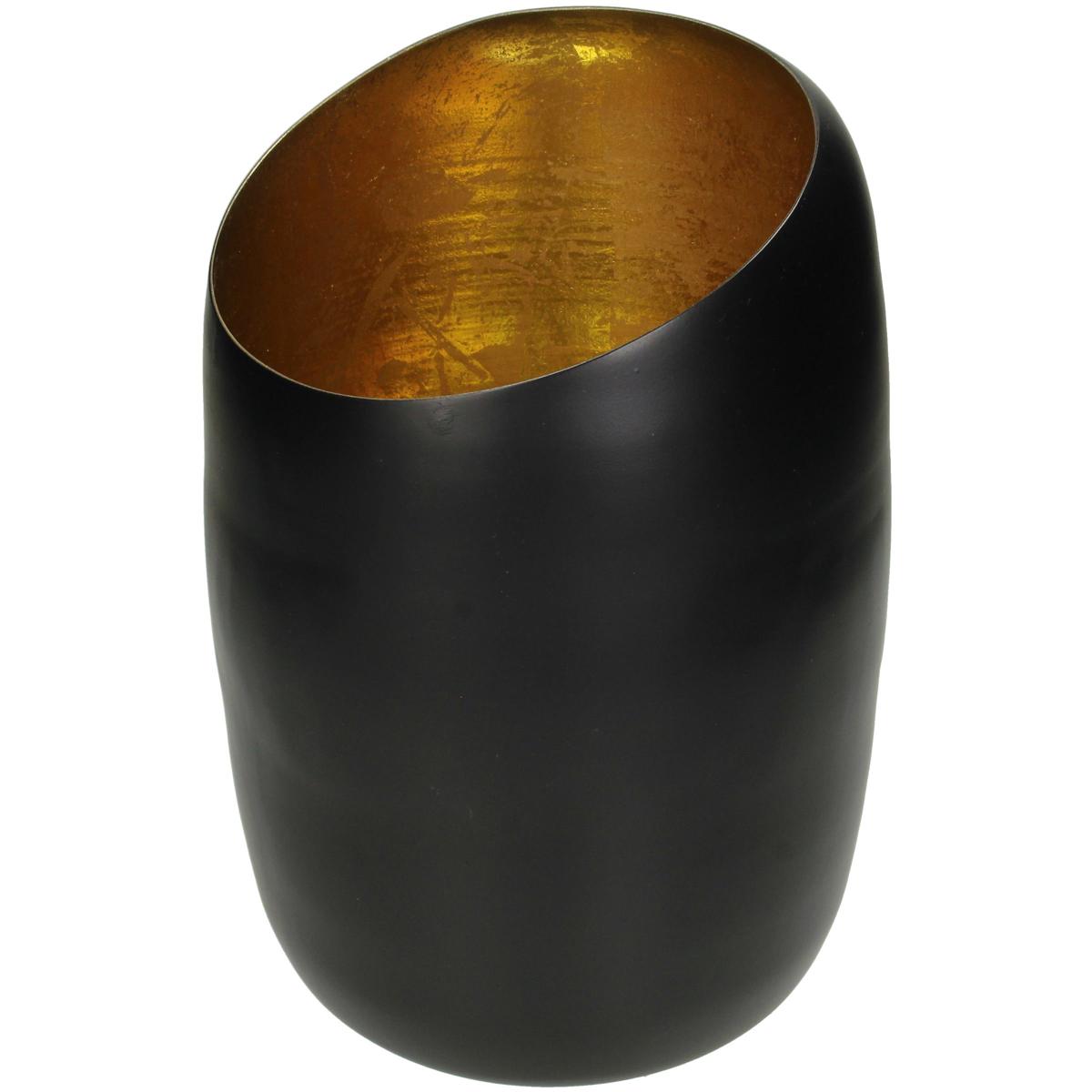 Κηροπήγιο ArteLibre Μαύρο Αλουμίνιο 17x17x27cm Arte-05153959 Κηροπήγιο ArteLibre Μαύρο Αλουμίνιο 17x17x27cm Arte-05153959