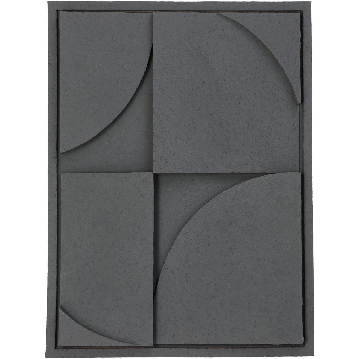 Διακοσμητικό Τοίχου ArteLibre Γκρι Polyresin 29.5×3.5×39.5cm Arte-05154104 Διακοσμητικό Τοίχου ArteLibre Γκρι Polyresin 29.5×3.5×39.5cm Arte-05154104