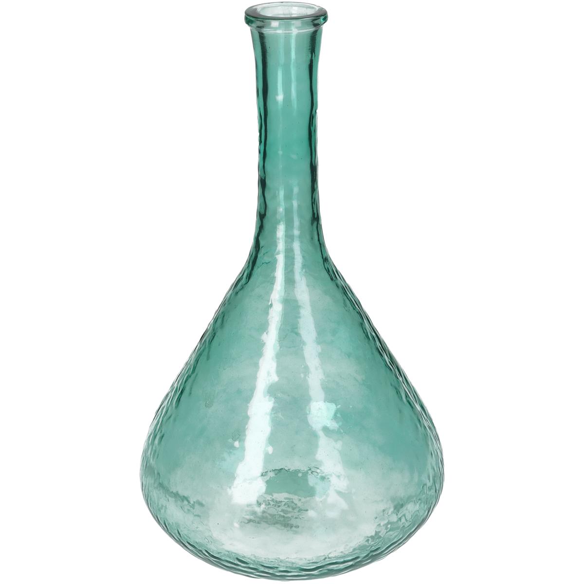 Βάζο ArteLibre Πετρόλ Ανακυκλωμένο Γυαλί 17.8×17.8×30.5cm Arte-05154147 Βάζο ArteLibre Πετρόλ Ανακυκλωμένο Γυαλί 17.8×17.8×30.5cm Arte-05154147