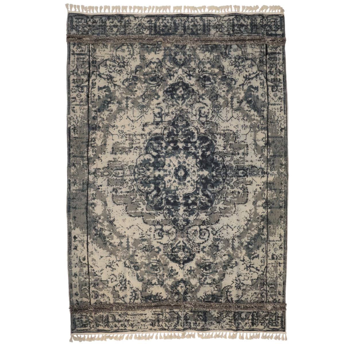 Χαλί ArteLibre Vintage Γκρι Βαμβακερό 120x180cm Arte-05154471 Χαλί ArteLibre Vintage Γκρι Βαμβακερό 120x180cm Arte-05154471