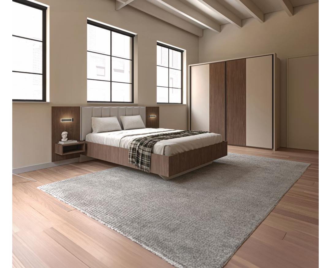 MATIS Επιτοίχιο κομοδίνο DELUXE καρυδί 50×28,4×102 MATIS840481 MATIS Επιτοίχιο κομοδίνο DELUXE καρυδί 50×28,4×102 MATIS840481