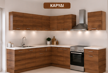 Omarket Γωνιακή Κουζίνα 66 234x339 Πλάτος 573 κουτία 57cm / 78cm / Γωνία 90x90 / 56cm / 56cm / 38cm Κρεμαστά – Βάσεις μαζί με πάγκο μελαμίνης 3,2cm  Omarket-karidi1282373246